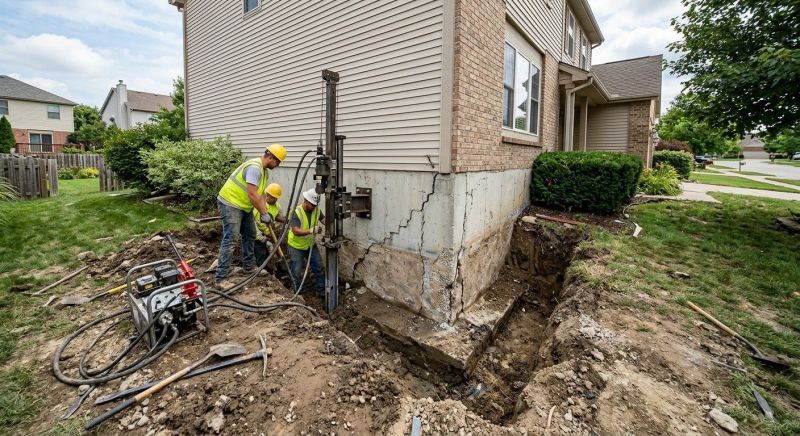 Structural Foundation Repair in Columbus, OH